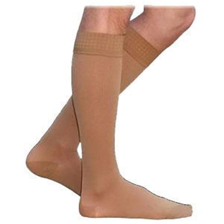 Cotton 20-30 MmHg Womens Closed Toe Socks- Crispa - Small- Short